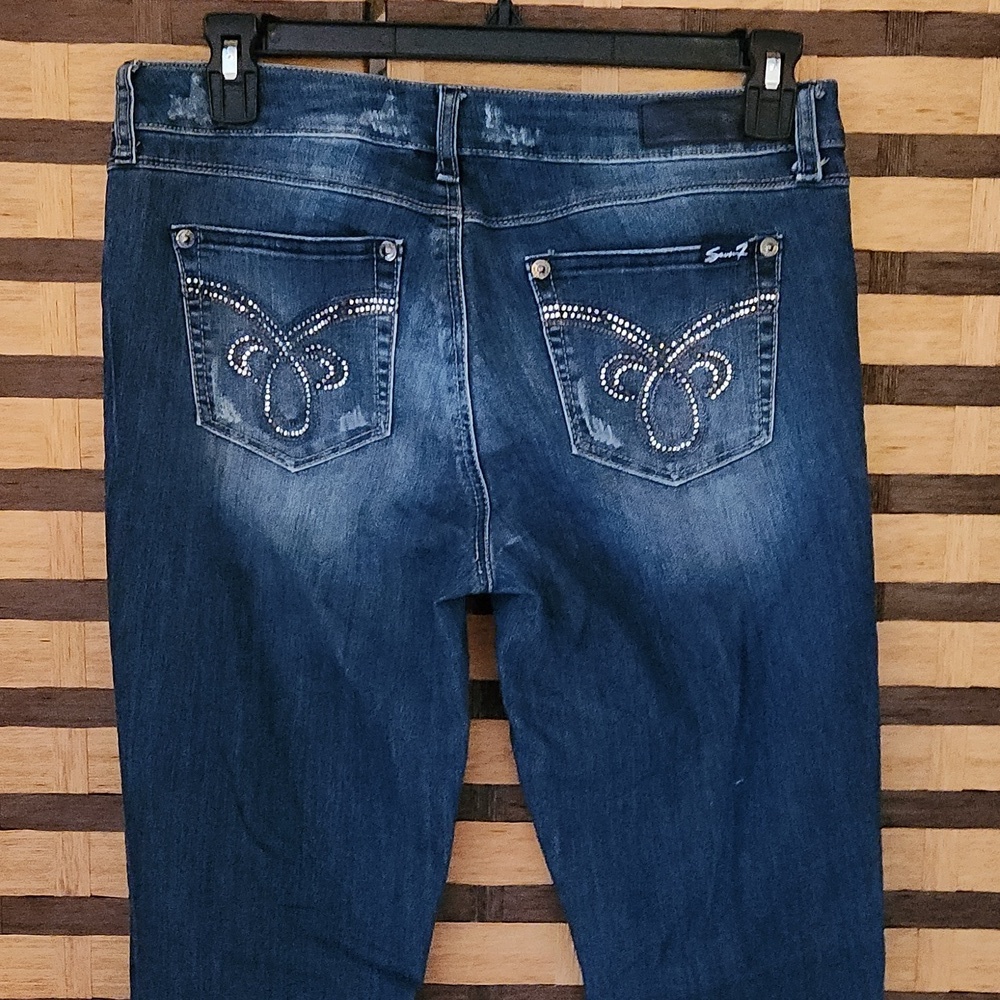 Seven7 bling pocket jeans